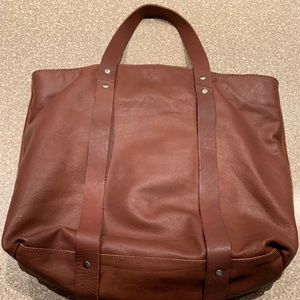 Clarks Brown Real Leather Handbag New Without tags